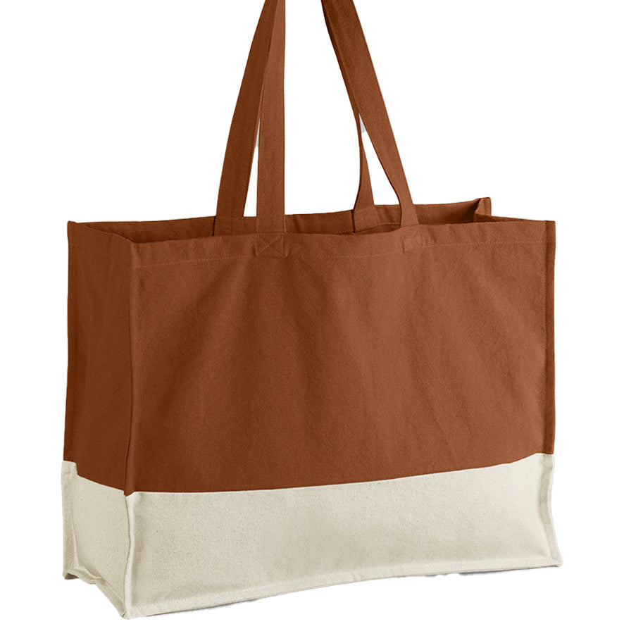 Heavyweight Organic Cotton Tote Bag for Market & Beach