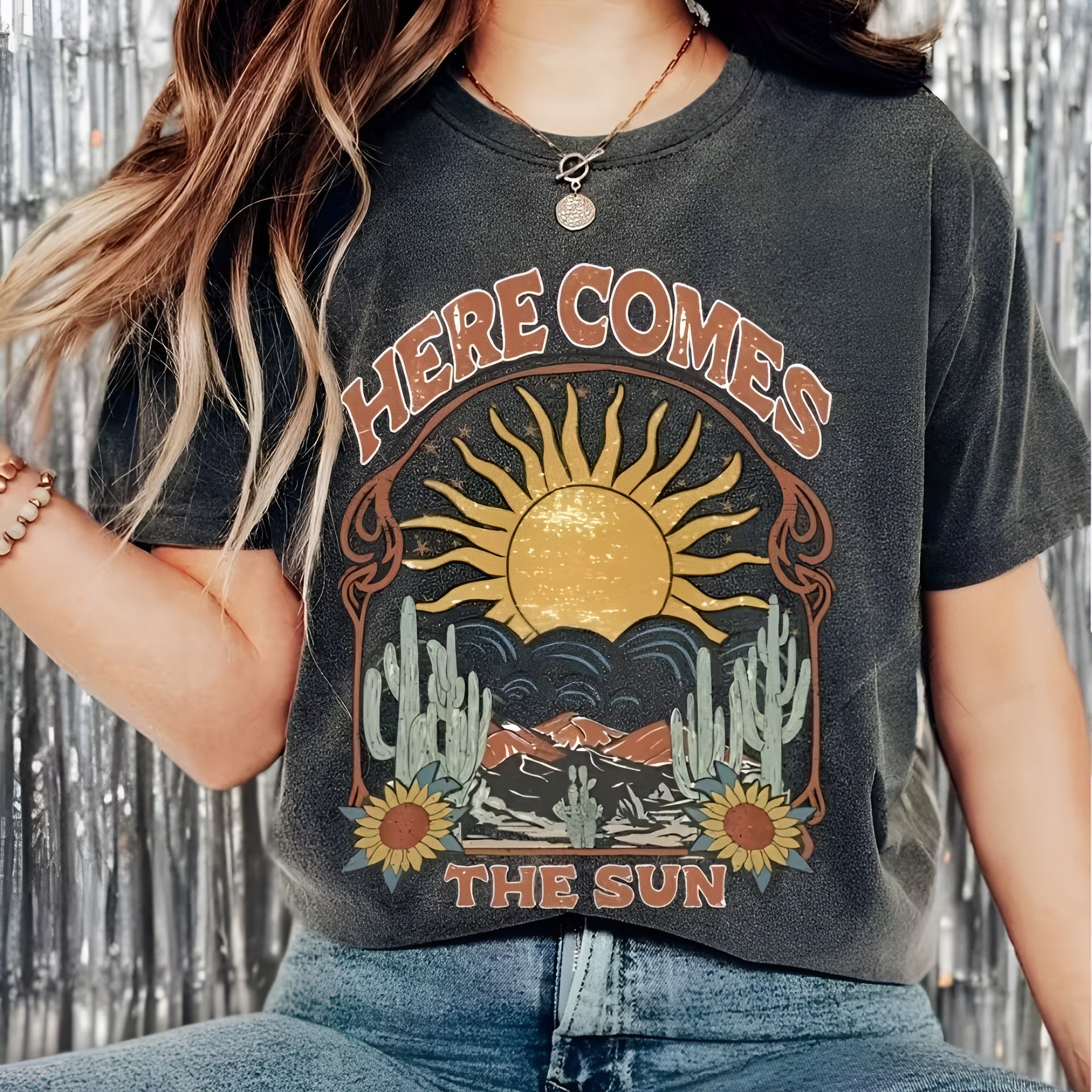 here comes the sun t-shirt