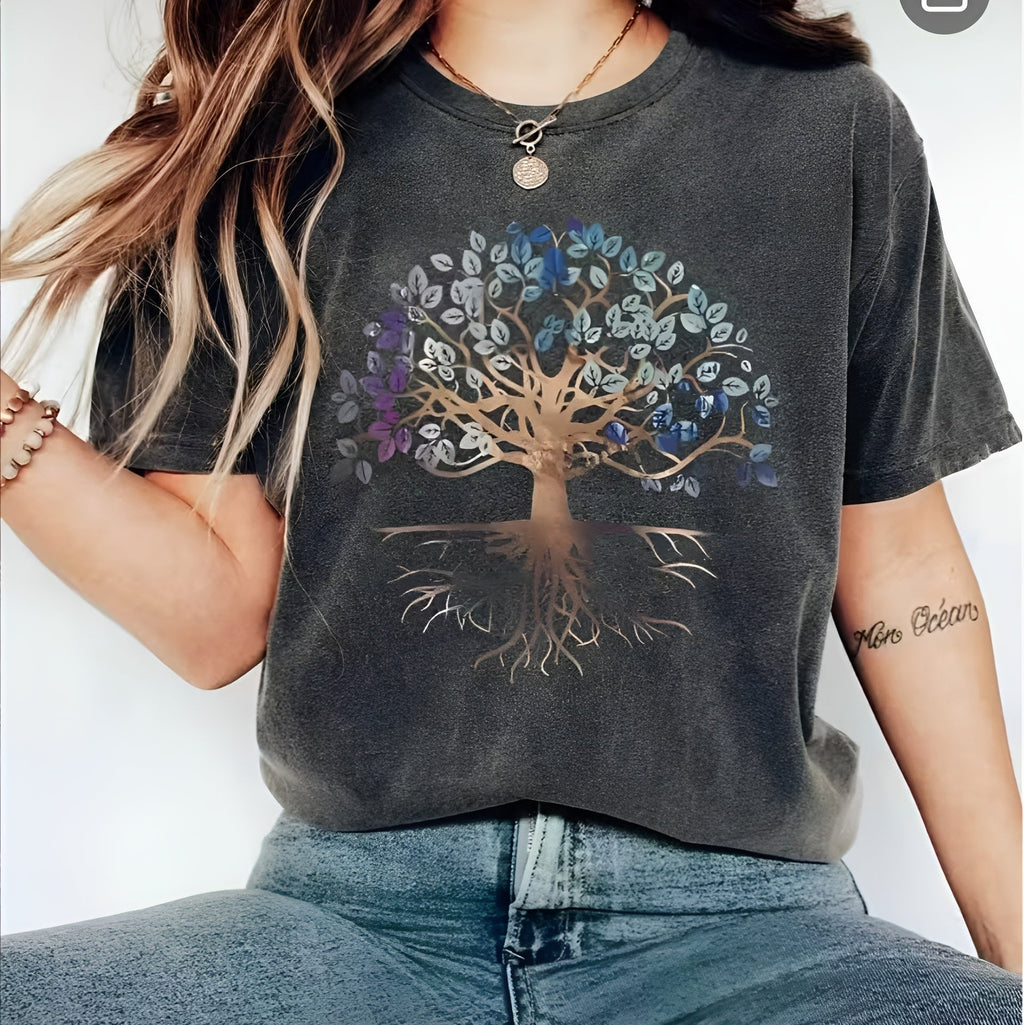 boho tree of life t-shirt
