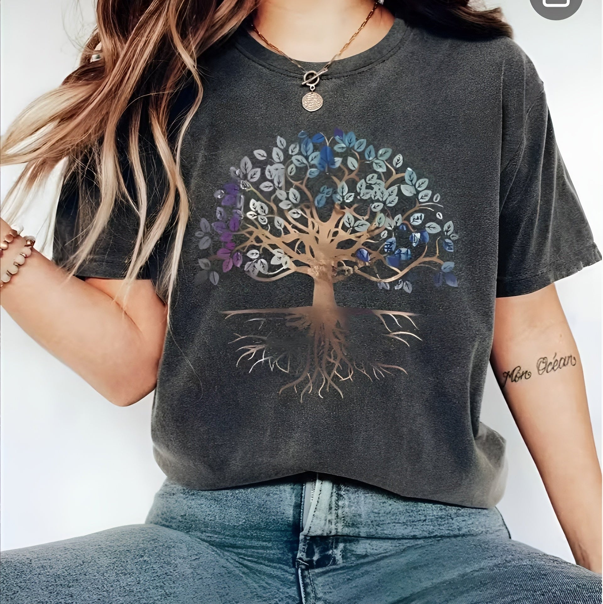 boho tree of life t-shirt
