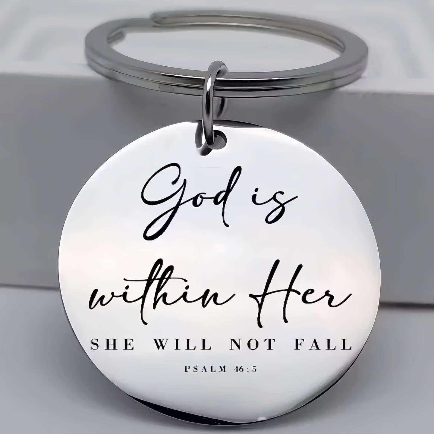 christian gift for women keyring