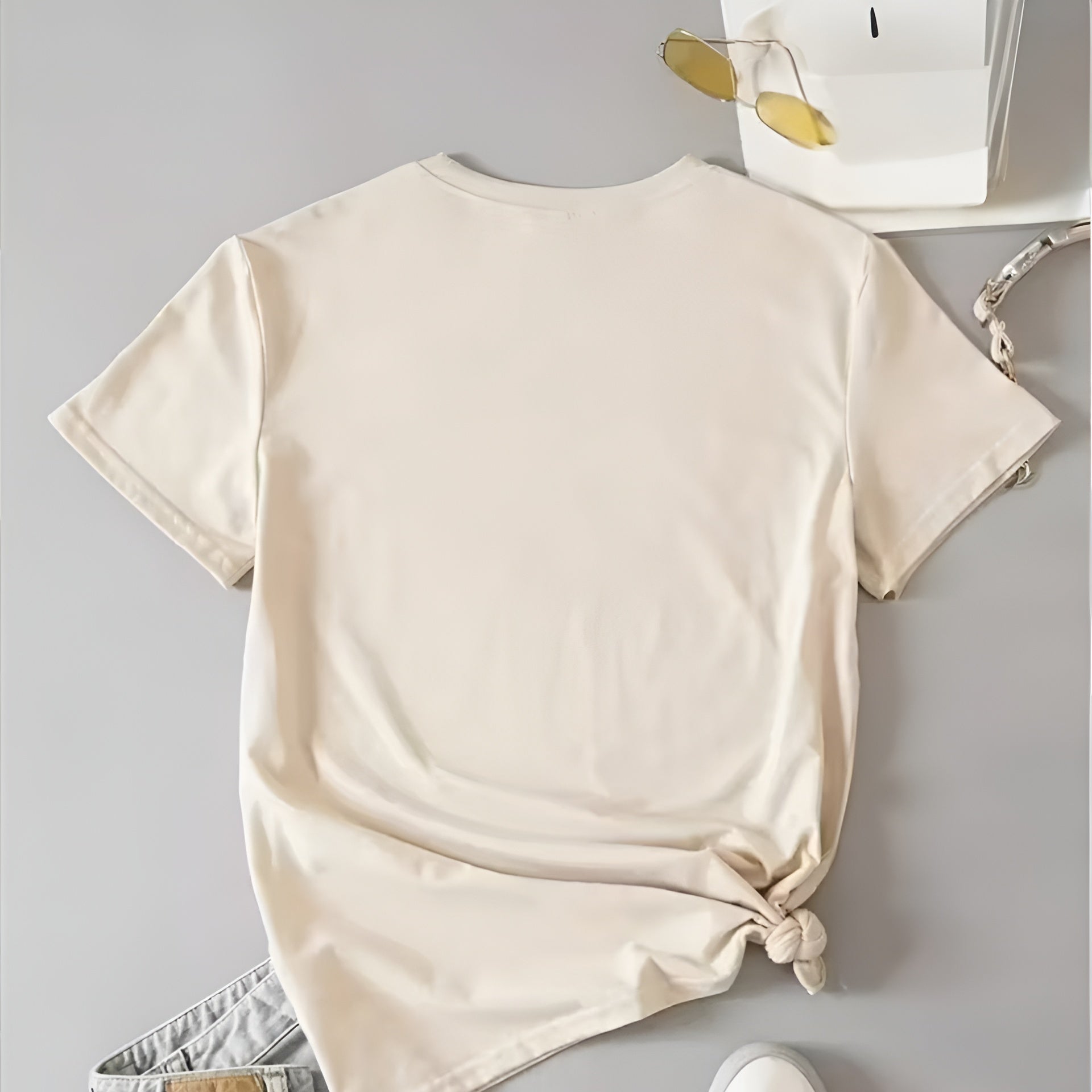  cream unisex t-shirt uk
