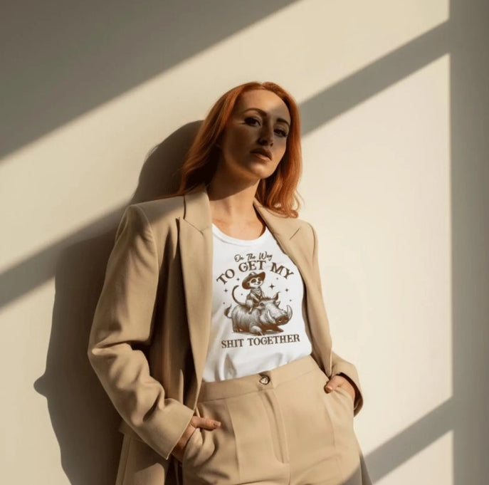 cute meerkat illustration shirt