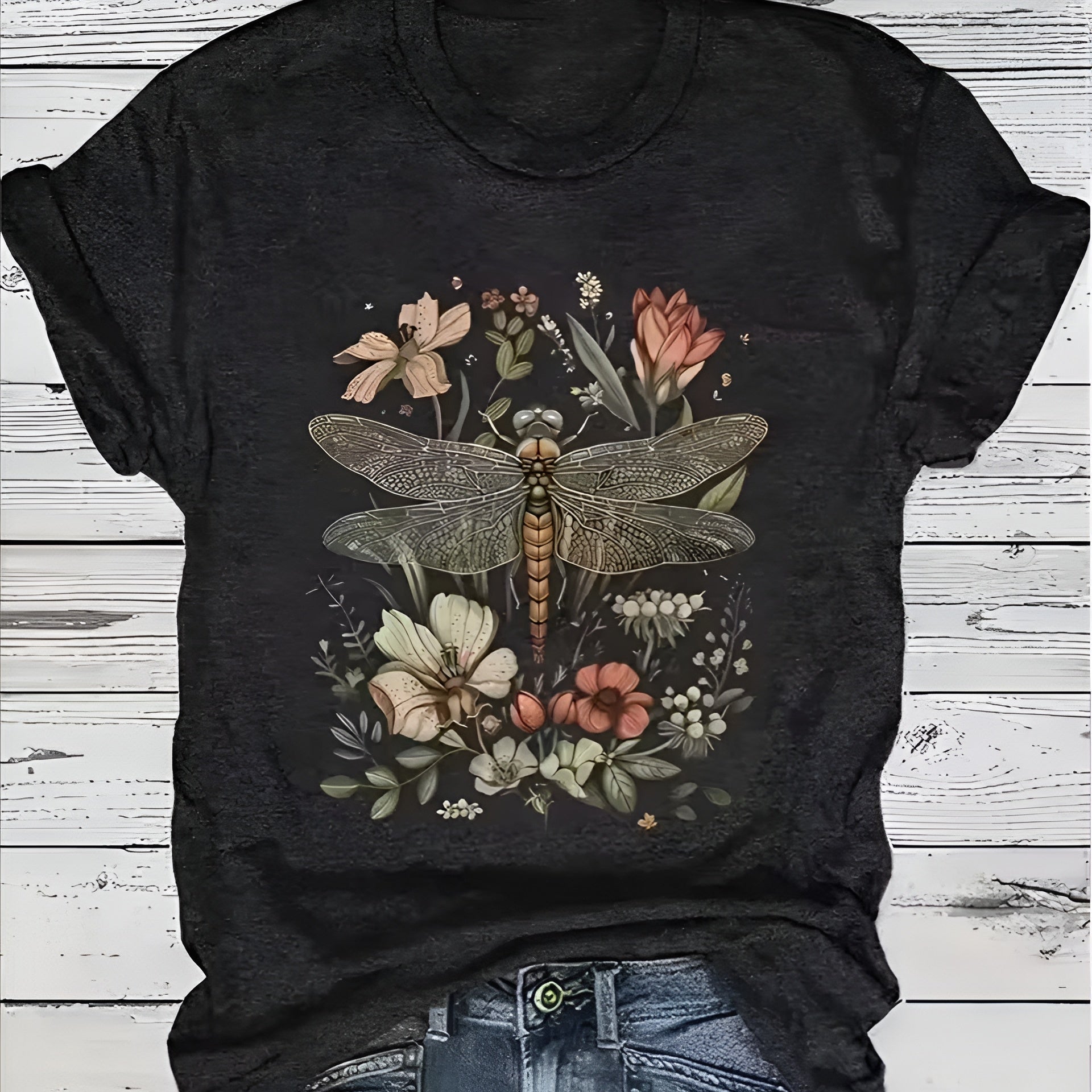 dragonfly t-shirt women