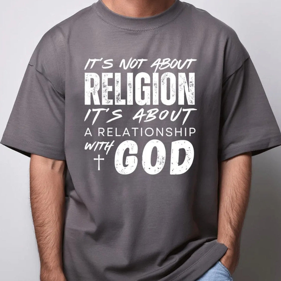 relationship with god t-shirt